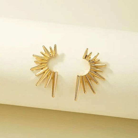 Boho Sunburst Earrings - Picture 3 of 6